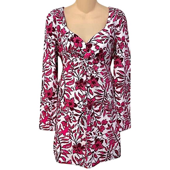 Lilly Pulitzer Anne Skirted Romper in Elderflower Blossom NWT - Size Medium - Picture 6 of 8
